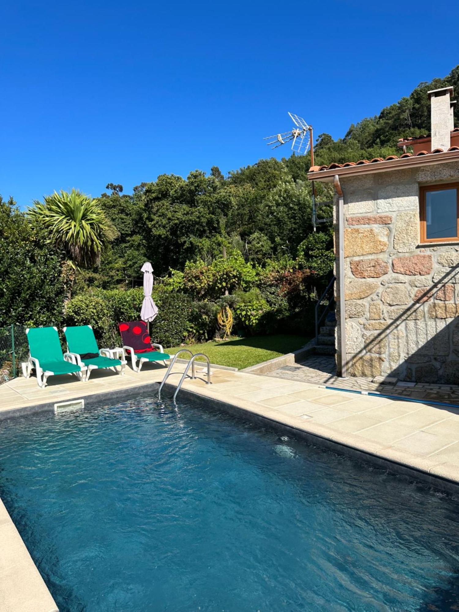 Casa Da Lage - T1 Com Piscina Privada - Geres Eksteriør billede