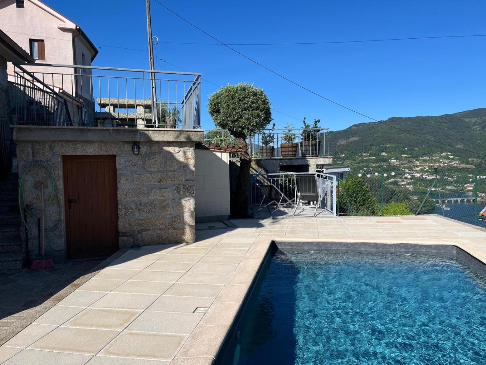 Casa Da Lage - T1 Com Piscina Privada - Geres Eksteriør billede